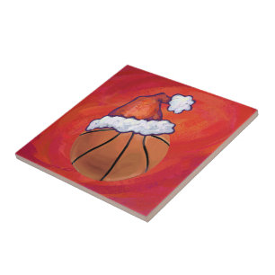 Carreau Basket-ball à Santa Hat