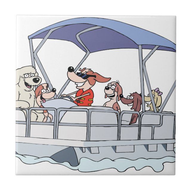 Carreau Bateau de ponton (Devant)