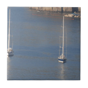 Carreau Bateaux au repos à Sorrente Italie