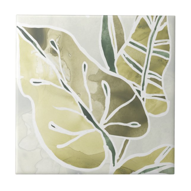 Carreau Batik Feuille (Devant)