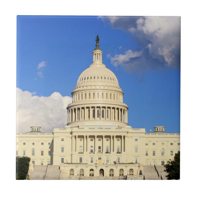 Carreau Bâtiment de capitol des USA, Washington DC, (Devant)