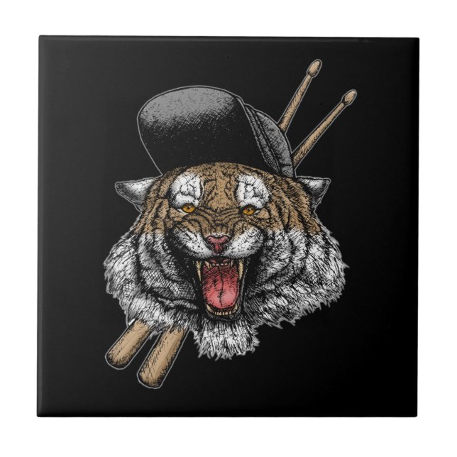Carreau Batteur de tigre (Devant)