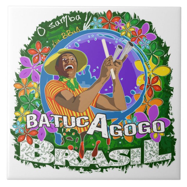 Carreau Batuc Agogo - Batucada Samba La BBaC (Devant)