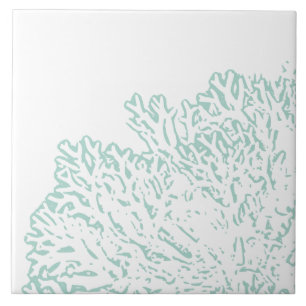 Carreau Beach House Blue Coral