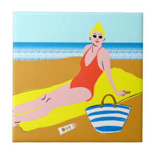 Carreau Beachy Keen - Jaune