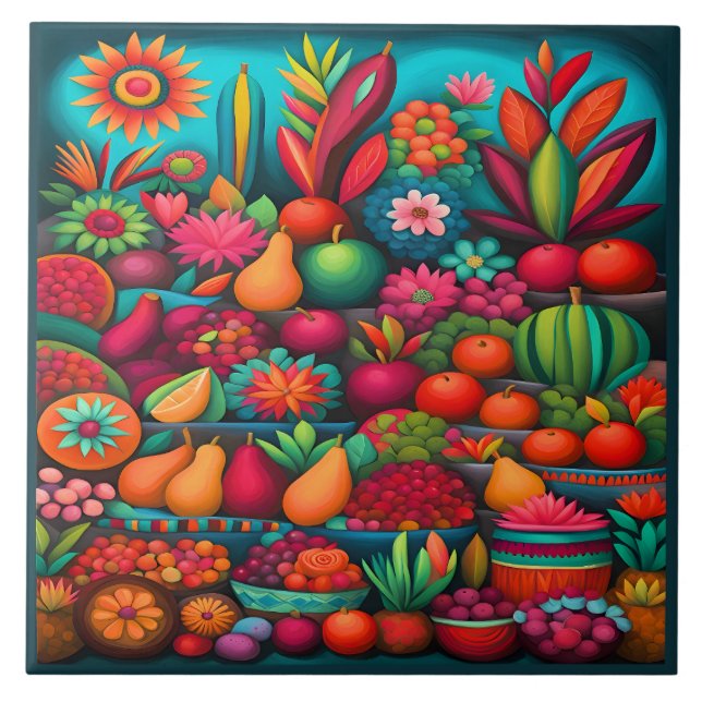 Carreau Beau art mexicain (Devant)