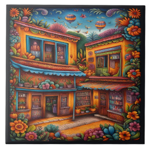 Carreau Beau art mexicain