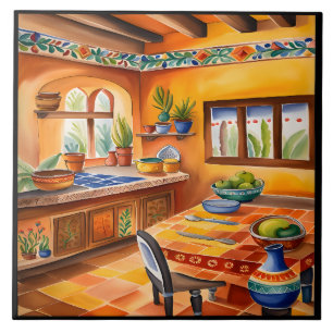 Carreau Beau art mexicain