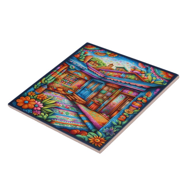 Carreau Beau art mexicain (Côté)