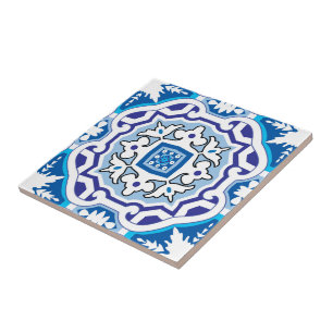 Carreau 💙 Beau bleu Azulejos, IV,