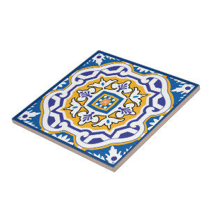 Carreau 💙 Beau bleu Azulejos IV XXL