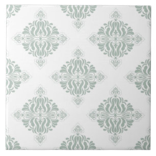Carreau Beau élégant motif pastel William Morris