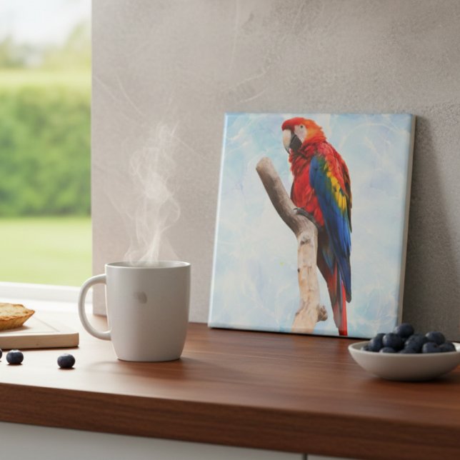 Carreau Beauté de Macaw (Créateur téléchargé)