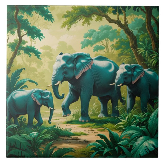 Carreau Beautiful Ceramic Tile (Devant)