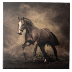 Carreau Beautiful horse throw pillow