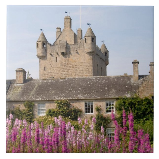 Carreau Beaux jardins et célèbre château en Ecosse 2 (Devant)