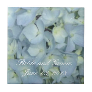 Carreau Bébé Blue Hydrangeas
