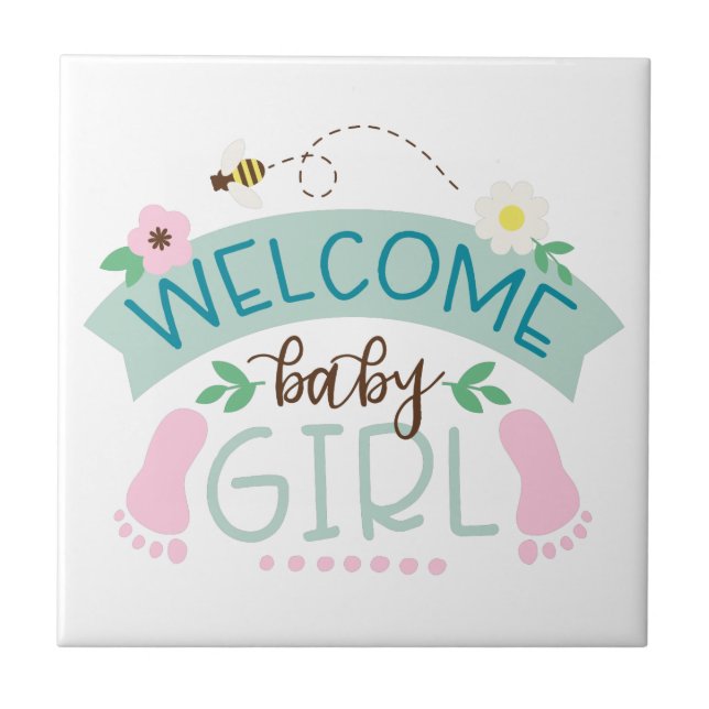 Carreau Bébée de bienvenue (Devant)