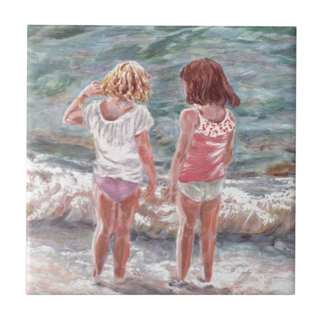 Carreau Bébés de plage (Devant)