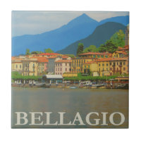 Bellagio Italie Poster Carrelage en céramique