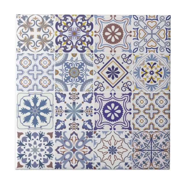 Carreau Belle Carrelage en céramique Azulejo (Devant)