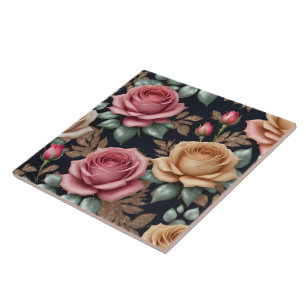 Carreau Belle Collection Rose de lin populaire