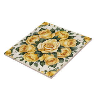 Carreau Belle collection tendance Rose Jaune