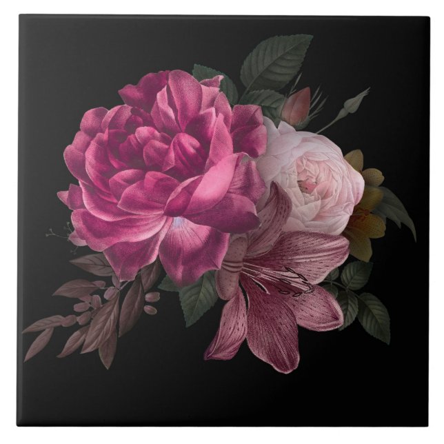 Carreau Belle florale  (Devant)