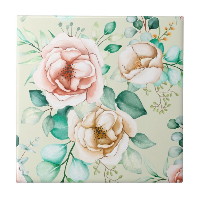 Carreau Belle florale  (Devant)