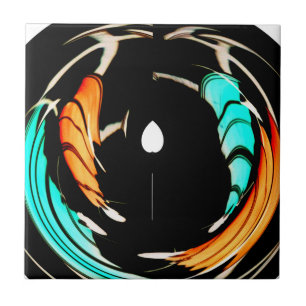 Carreau Belle impression Motif Art Africain