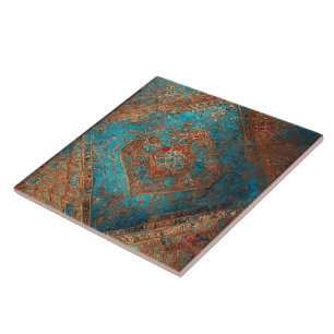 Carreau Belle Perse Ancien Motif Collection populaire