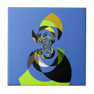 Carreau Belle silhouette féminine colorée illustrations