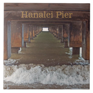 CARREAU "BENEATH HANALEI PIER" (KAUAI)