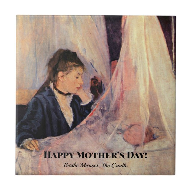 Carreau Berthe Morisot, Le Berceau, (Devant)