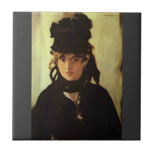 Carreau Berthe Morisot par Edouard Manet