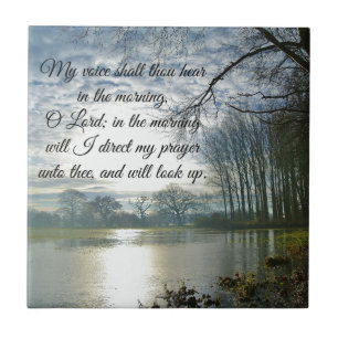 Carreau Bible Verse Écriture Prière