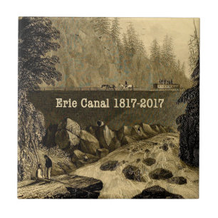 Carreau Bicentenaire du canal Erie historique
