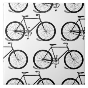 Carreau Bicyclettes anciennes Vélo Vintage Art PERSONNALI