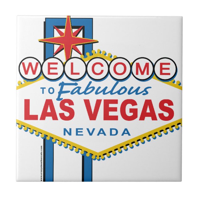 Carreau Bienvenue à Fabulous Las Vegas (Devant)