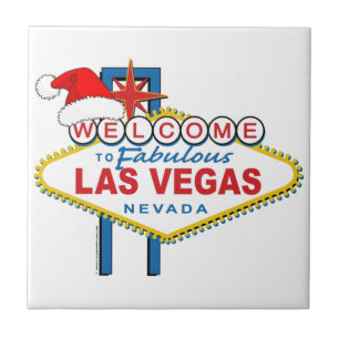 Carreau Bienvenue à Fabulous Las Vegas Noël