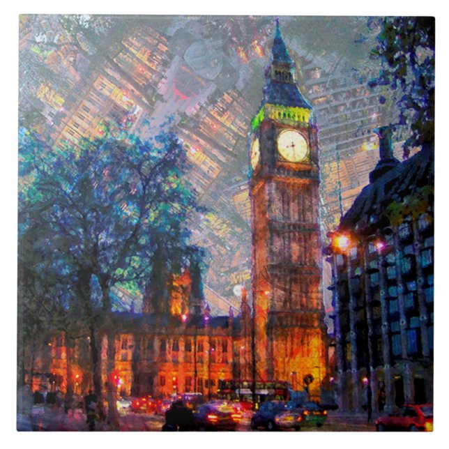 Carreau Big Ben London (Devant)