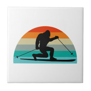 Carreau Bigfoot Telemark Ski Arc-en-ciel