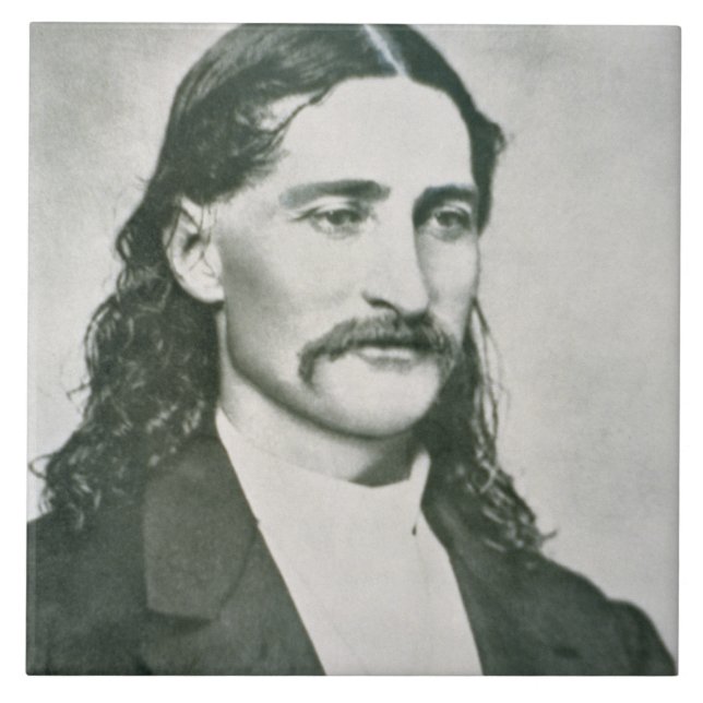 Carreau "Bill sauvage" Hickok (photo de b/w) (Devant)