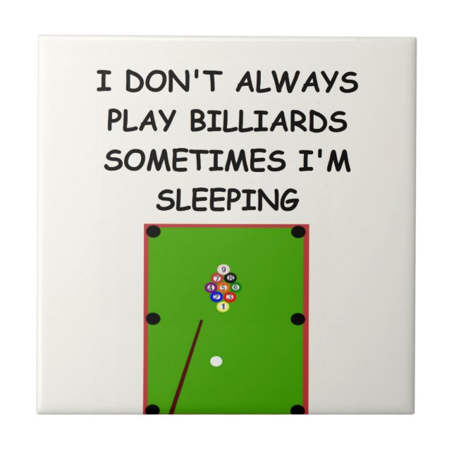 Carreau billards (Devant)