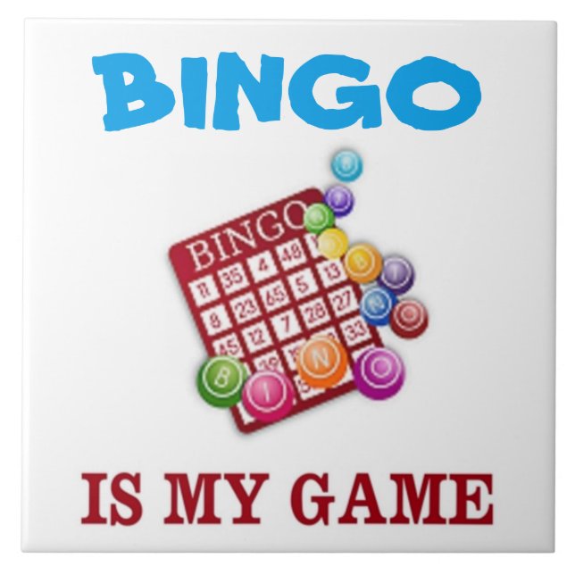 CARREAU BINGO EST MON JEU (Devant)
