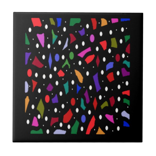 Carreau Bits et pièces en mosaïque Art motif (Devant)