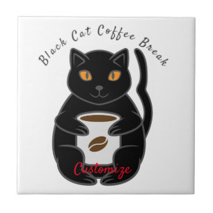 Carreau Black Cat Coffee Break Thunder_Cove