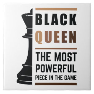 Carreau Black Queen La Pièce La Plus Puissante Dans Le Jeu