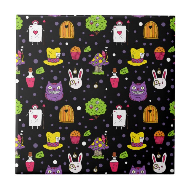 Carreau Black Wonderland (Devant)