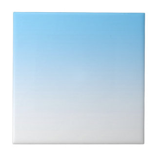 Carreau Blanc Ombre de bleu de ciel